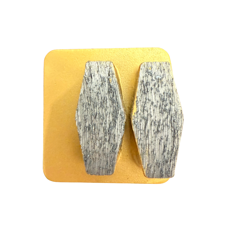 Double Coffin diamond segment Redi Lock 60 grit Soft Bond