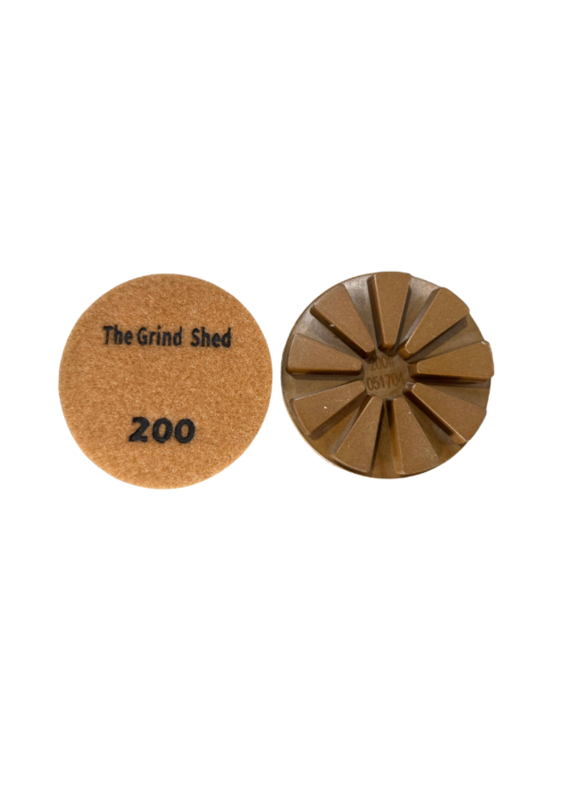 NITRO 3" Polishing Puck 200 Grit
