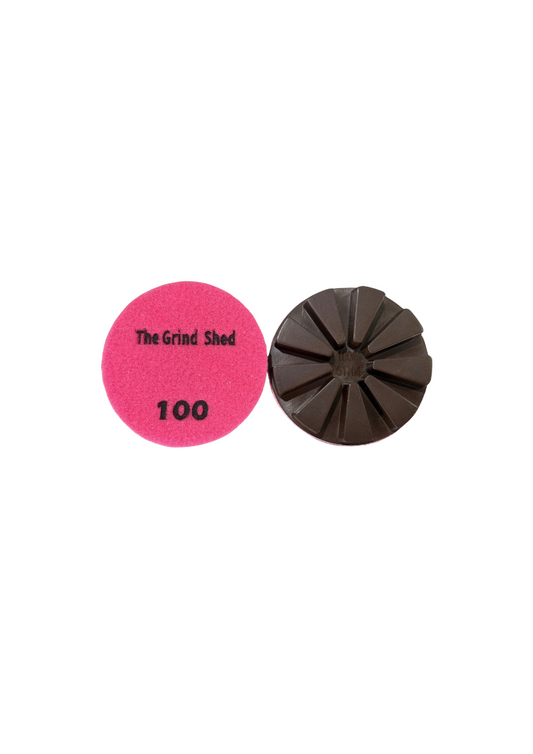Diamond Resin Polishing Puck 100 Grit