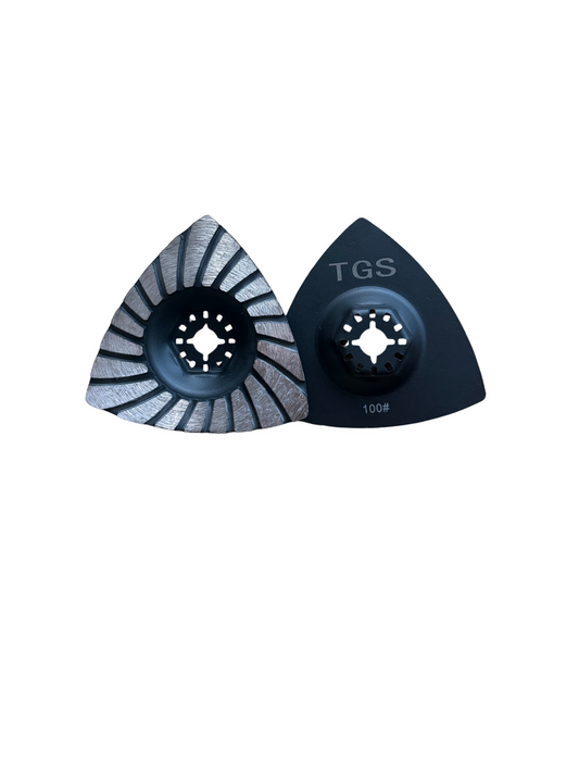 Metal Diamond Concrete Grinding Corner Multi Tool Disc 100 Grit