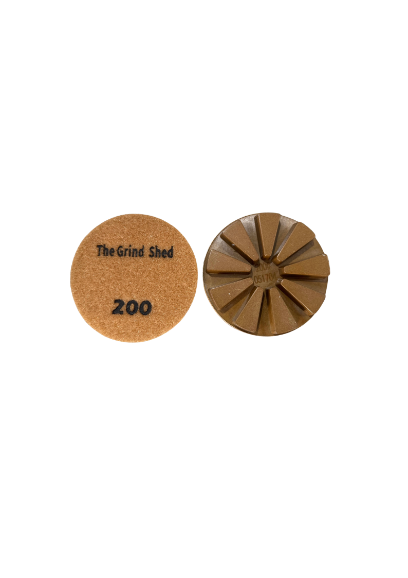 Diamond Resin Polishing Puck 200 Grit