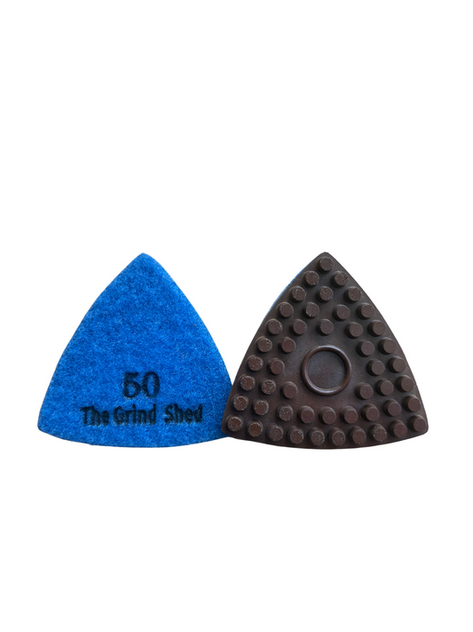 Ceramic Resin Concrete Polishing Corner Multi Tool Disc 50 Grit