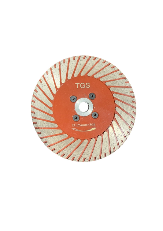 Designed for aggressive edge prep, this 125mm Flush Cut Blade in 30 grit gets the job done fast.&nbsp;With a coarse grit and turbo-style segment pattern, it rips through coatings and high spots with ease especially in tight access zones.