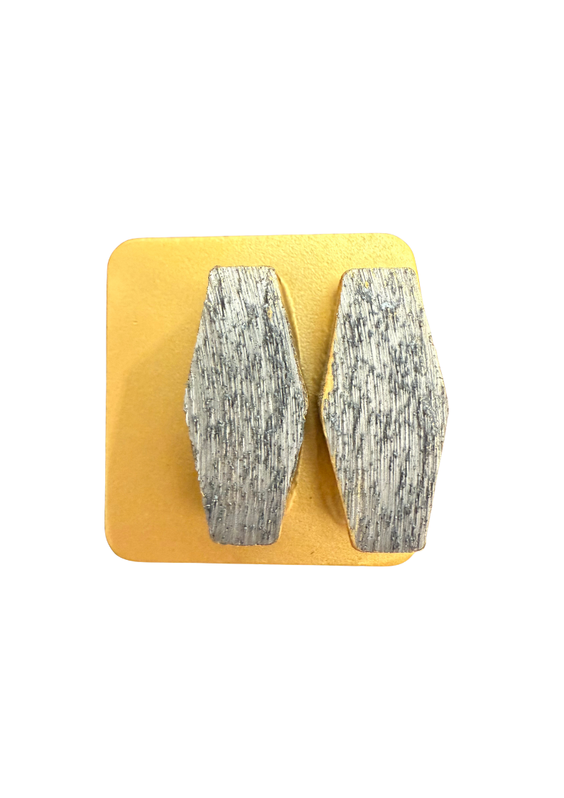 Double Coffin diamond segment Redi Lock   60 grit Soft Bond 