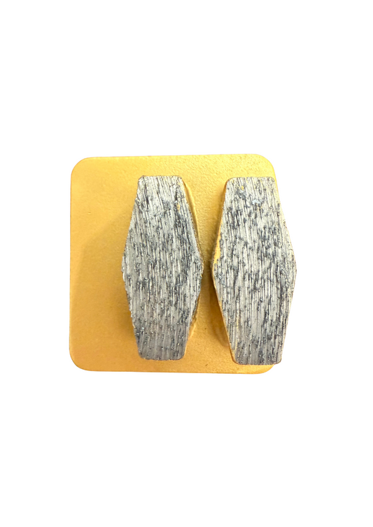 Double Coffin diamond segment Redi Lock   60 grit Soft Bond 