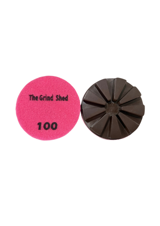 NITRO 3" Resin Polishing Puck 100 Grit