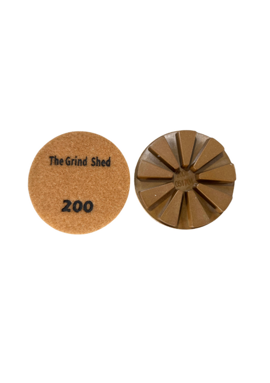 NITRO 3" Polishing Puck 200 Grit