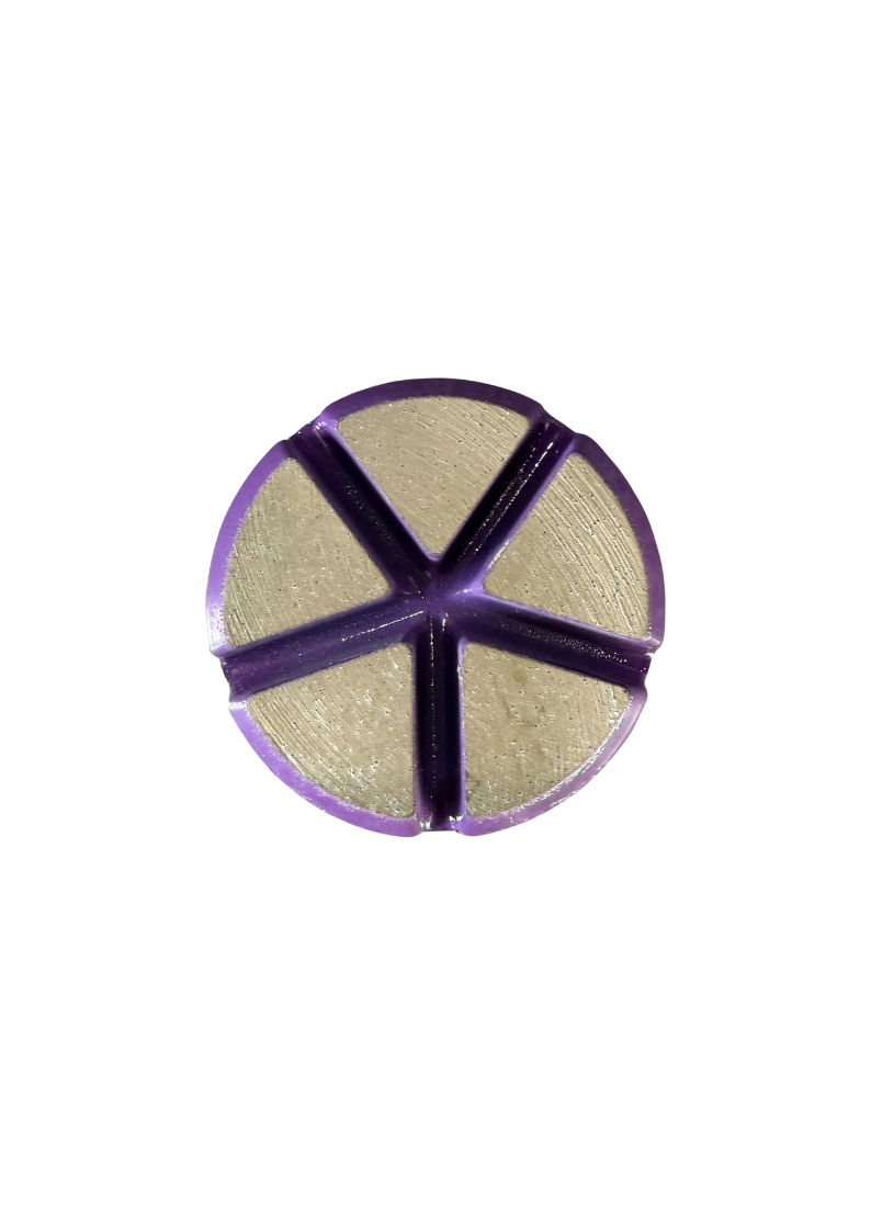 The PHRO 3" Ceramic Bond Diamond Polishing Puck (50 grit) is built for aggressive scratch removal and smooth surface refinement on hard concrete. 