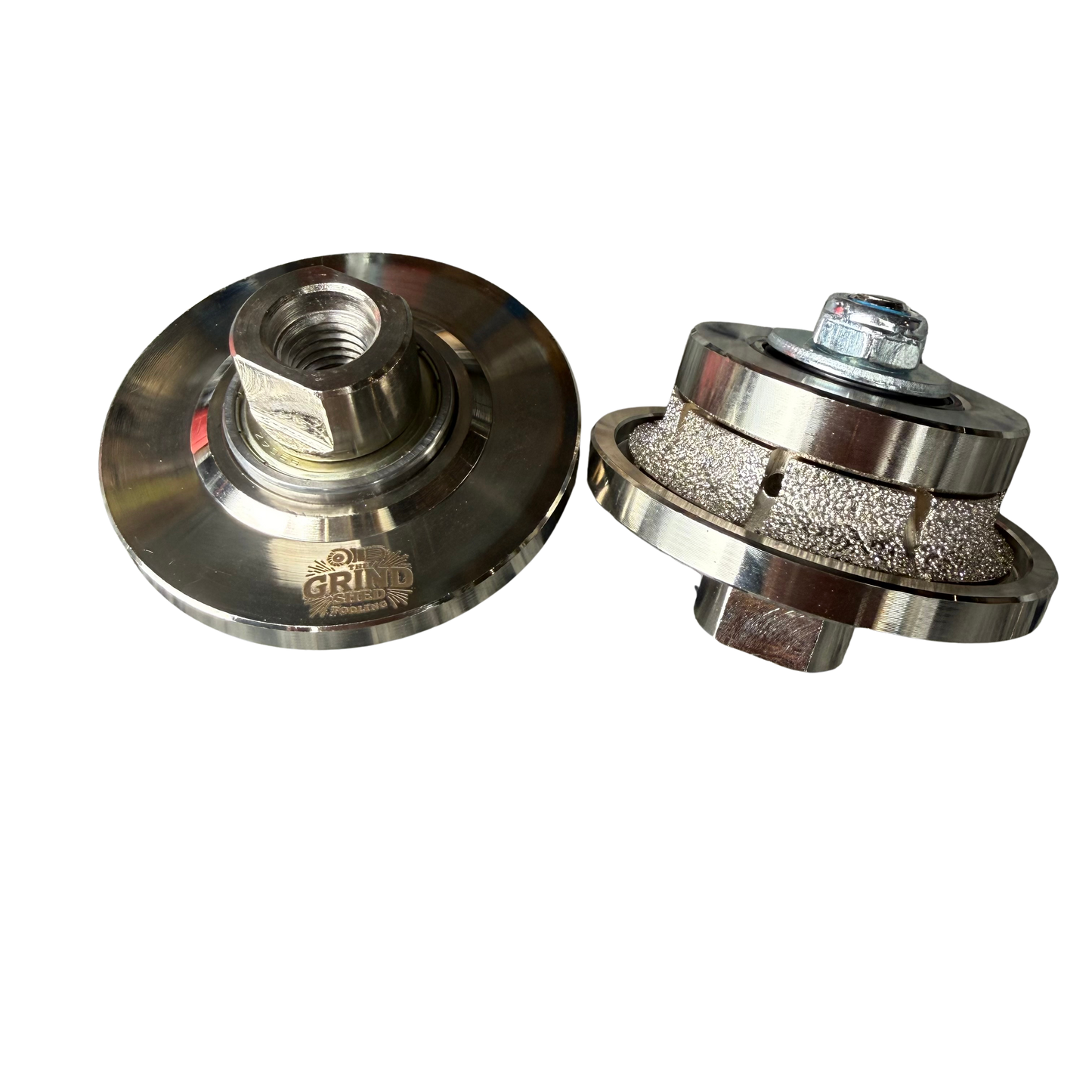 The Grind Shed 10mm M14 Diamond Radius Wheel is designed for fast, controlled contour grinding, edge profiling, and internal shaping on concrete, stone, engineered stone, and masonry surfaces.