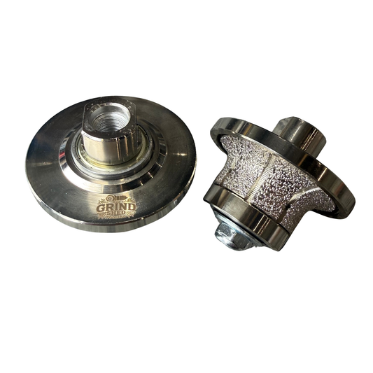 The Grind Shed 20mm M14 Diamond Bullnose Contour Wheel is designed for fast, controlled contour grinding, edge profiling, and internal shaping on concrete, stone, engineered stone, and masonry surfaces.