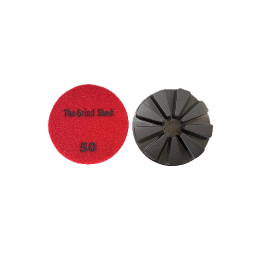 Diamond Resin Polishing Puck 50 Grit